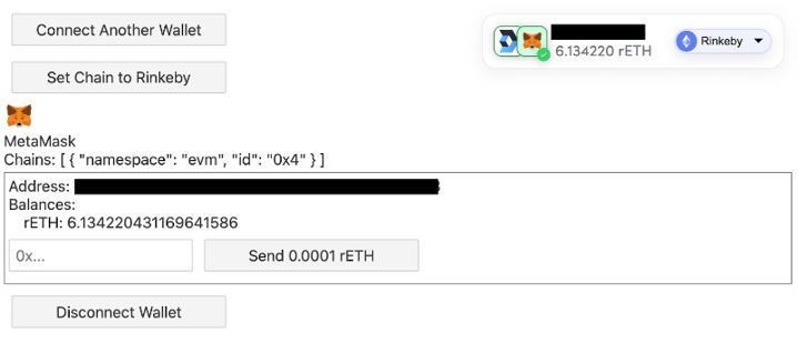 dapp-interface-wallet-connected