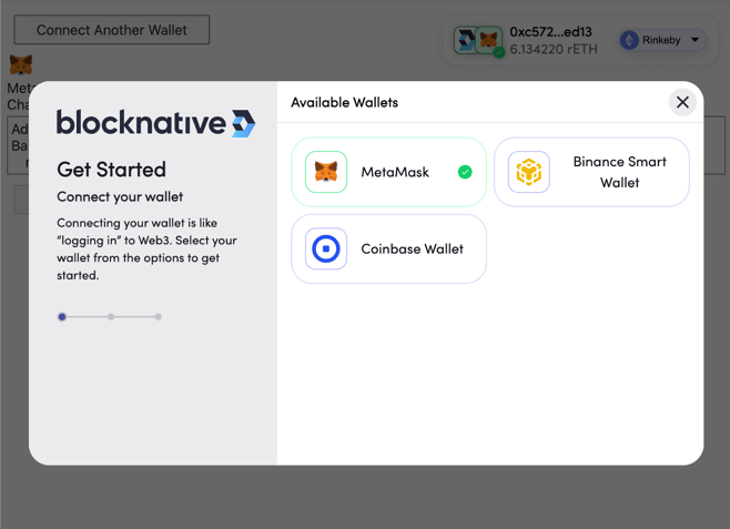 metamask-coinbase-bnbchain-wallet-display