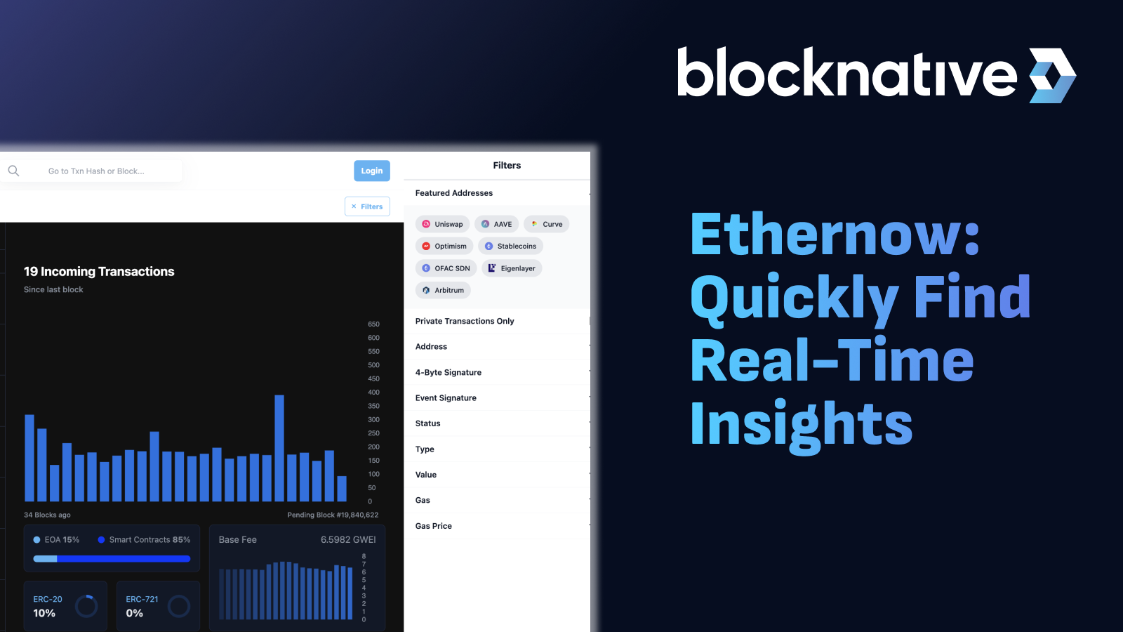 Cut Through the Noise: How to Quickly Leverage Filters to Find Real-time Insights on Ethereum