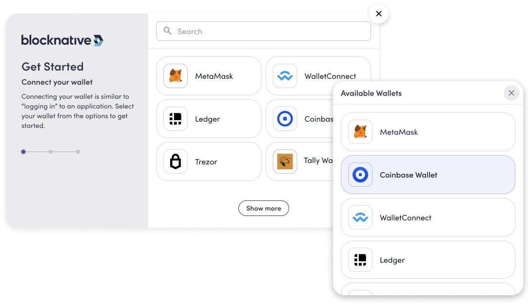 web3 dapp connect wallet button integration
