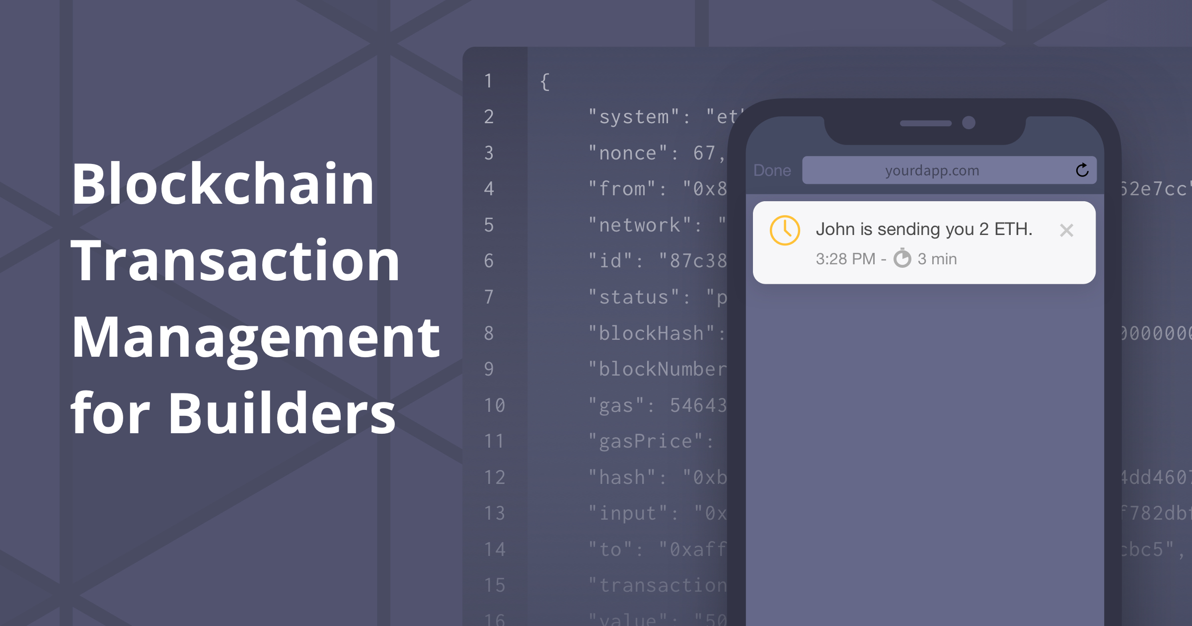 blockchain notification