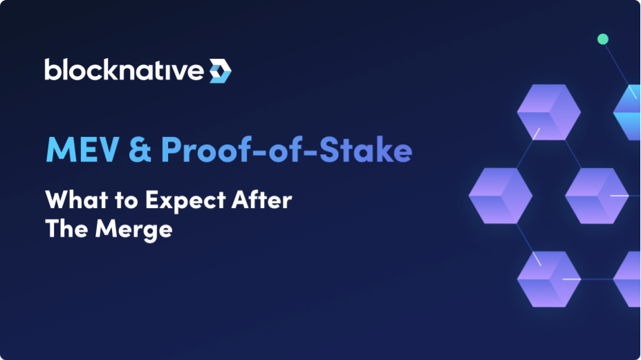 MEV and Proof-of-Stake